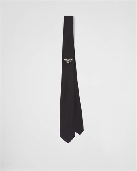 prada tie rep|Prada nylon ties.